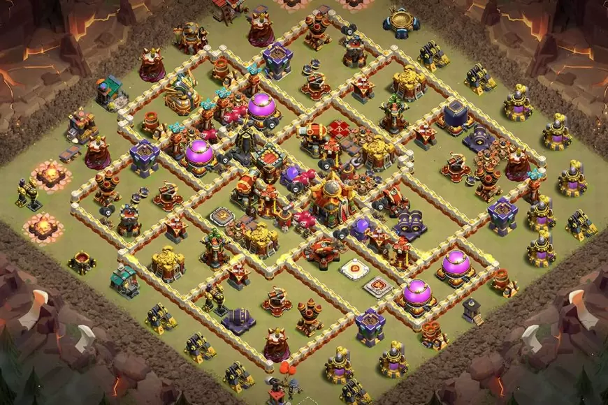 High-Performance TH16 Anti-2 Star Base with Multiple Compartments