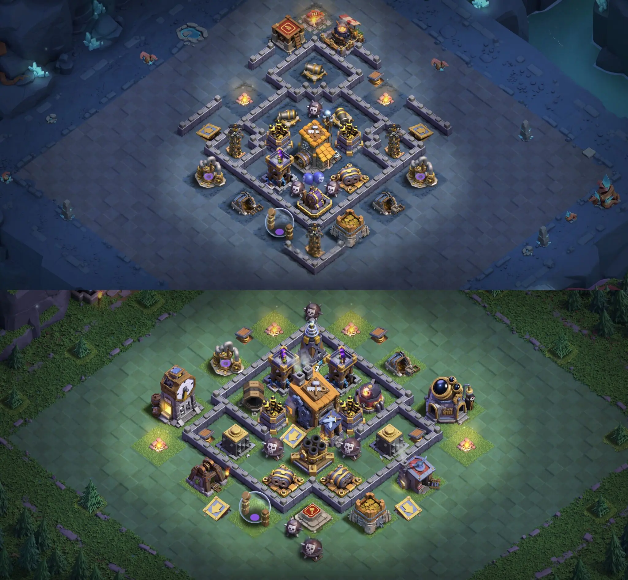 Top Builder Hall 8 Base with Link – Clash of Clans 2025