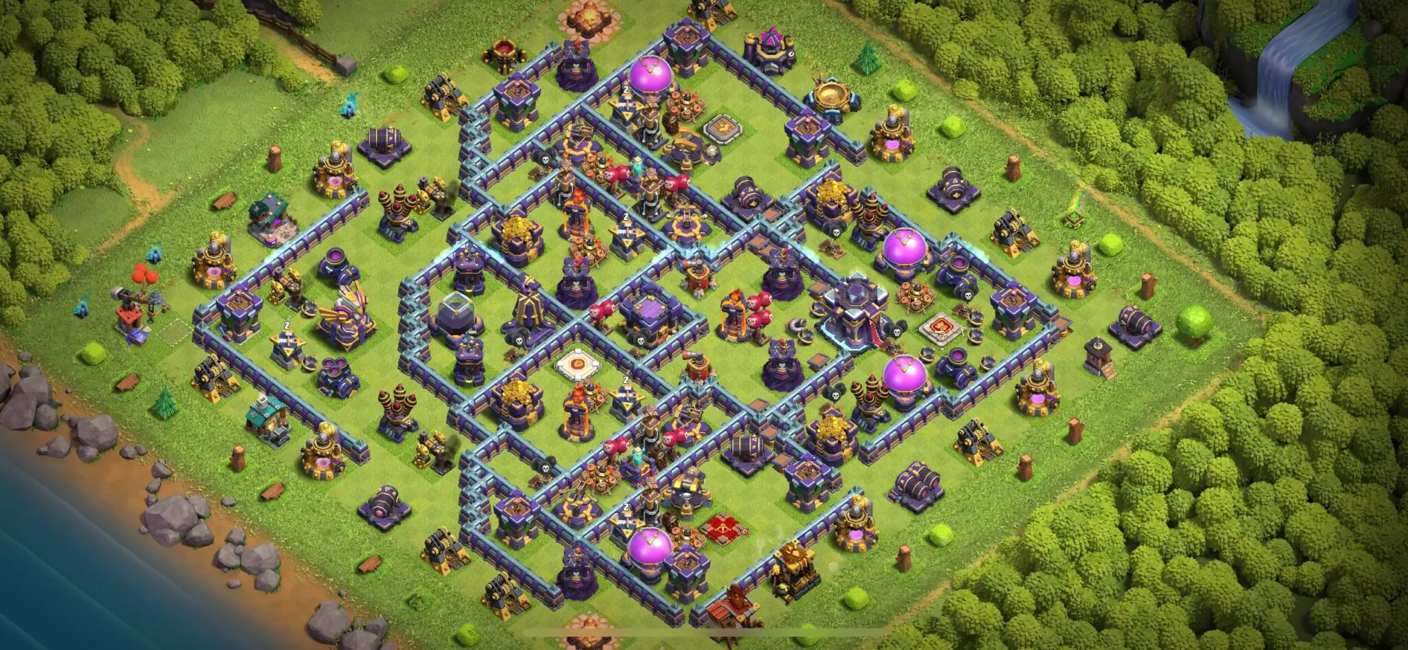 Top TH15 Farming Base Design with Instant Copy Link