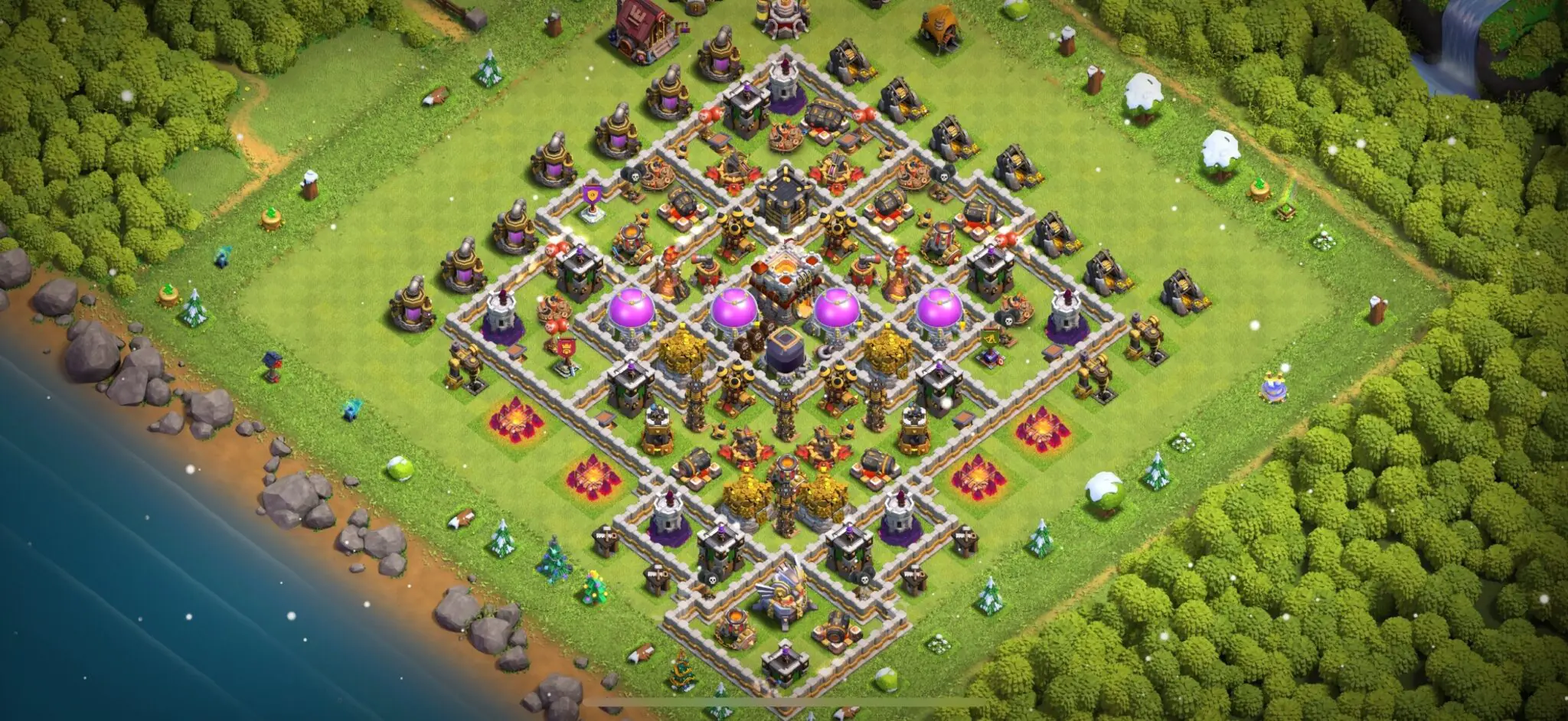 Ultimate TH11 Farming Base Design with Instant Copy Link