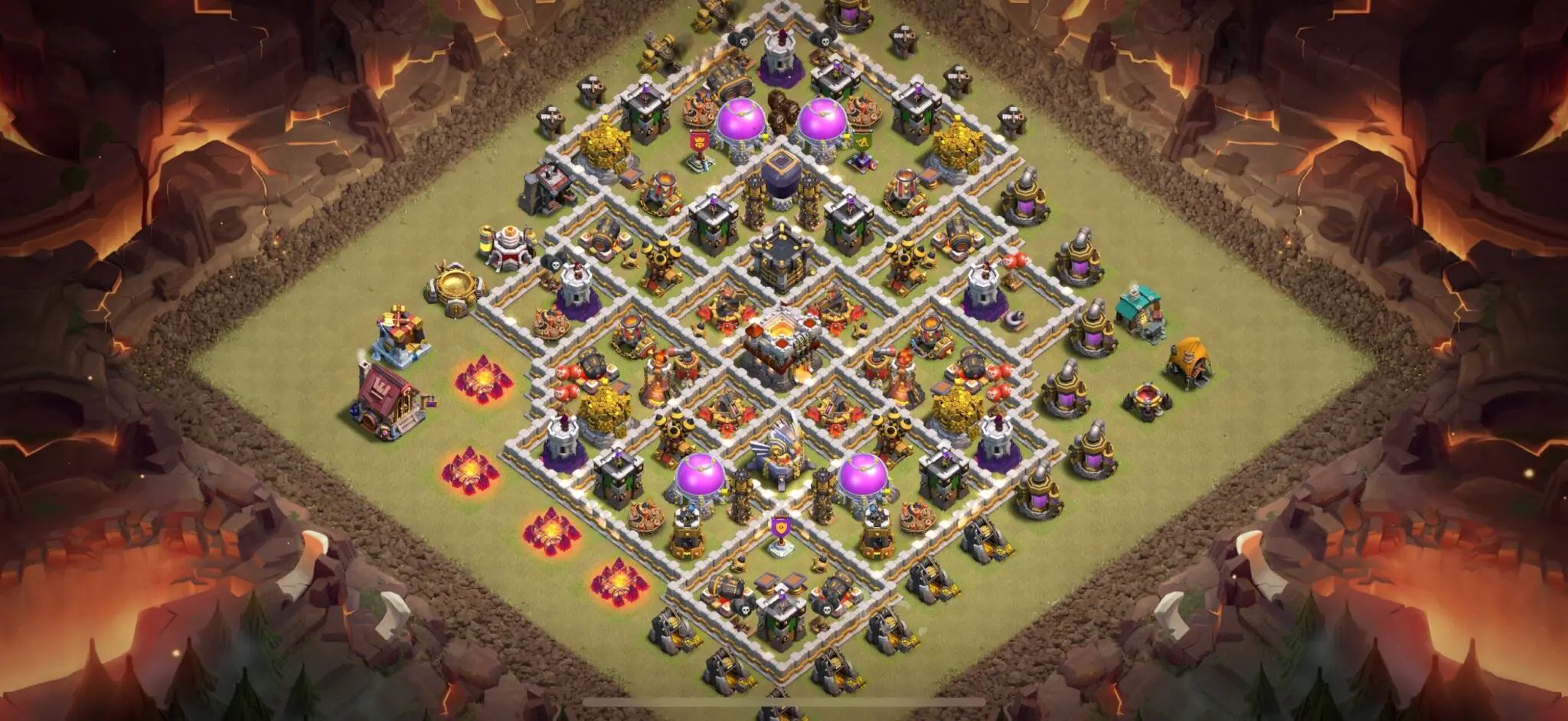 Ultimate TH11 War Base Design with Instant Copy Link